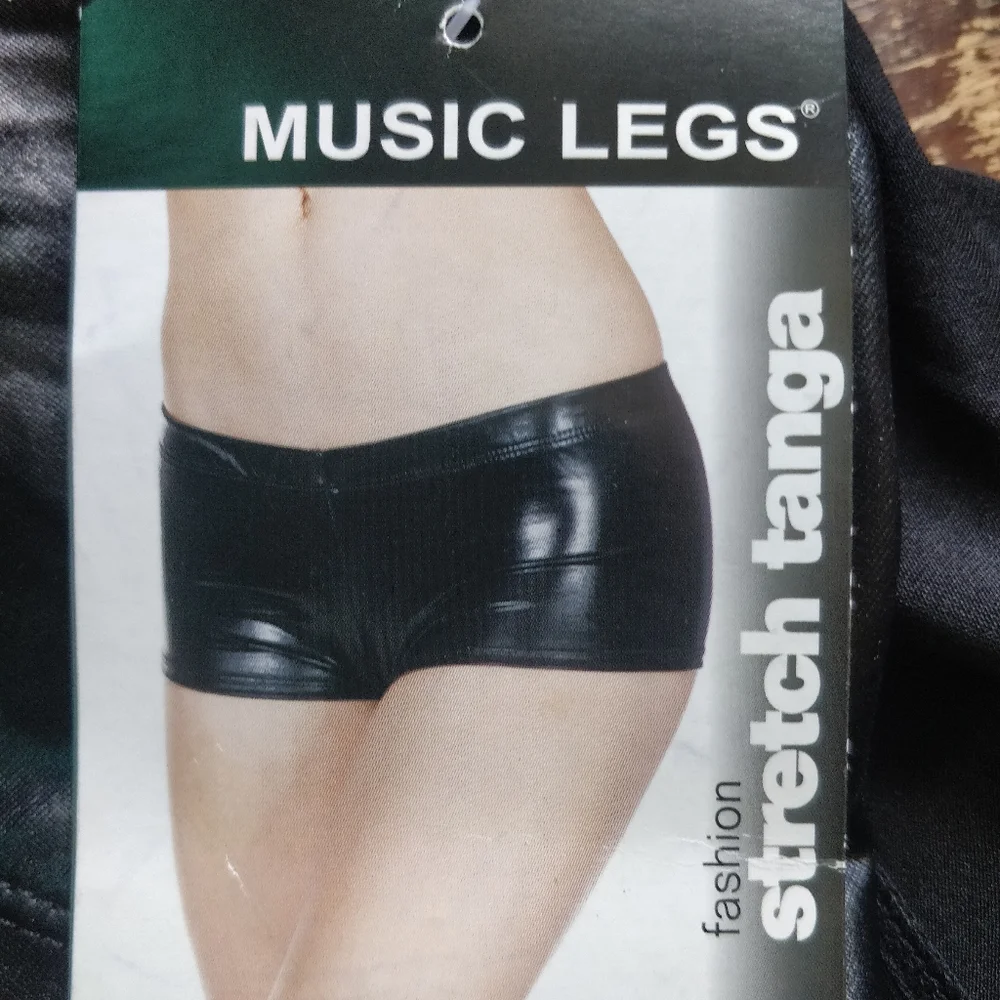 FREE* NWT Stretch Tanga Boyshort - Music Legs